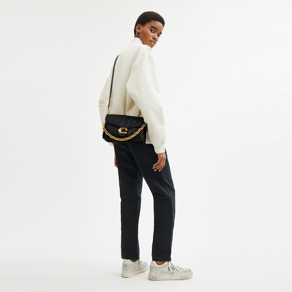 Chain Tabby Shoulder Bag With Quilting - Coach Official